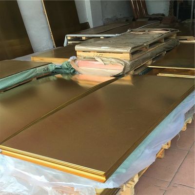 0.7mm 1mm 2mm Brass Nickel Plated Brass Sheet H62 H63 H65 16 Mil Copper Sheet